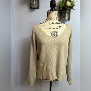 Abercrombie & Fitch soft collection sweater minimalist bohemian chic neutral